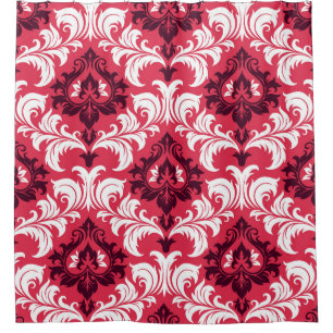 Cortina Para Box Fundo sem costura de um ornamento floral, Fashio