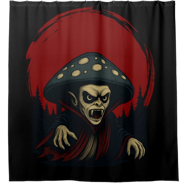 Cortina Para Box Fungos Dentes Que Sangram MycoVamp (Frente)