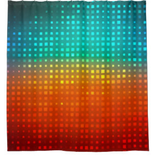 Cortina Para Box futebol multicolorido abstrato ou futebol