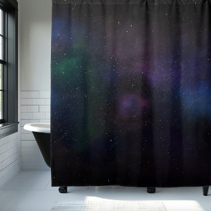 Cortina Para Box Galáxia da Nebulosa Véu Celestial Campo Estelar Có