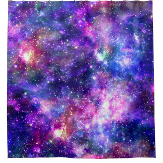 Cortina Para Box Galaxy Night Impressão Cosmic Design