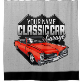 Cortina Para Box Garagem Clássica Convertível 1966 Personalizada