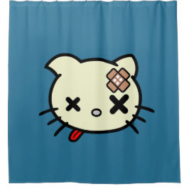 Cortina Para Box Gatinho doente