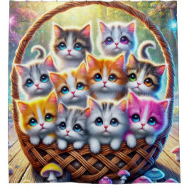 Cortina Para Box Gatinhos Cujos