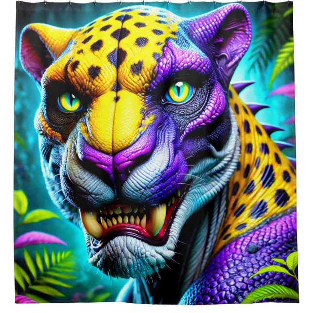 Cortina Para Box Gato Irritado (Frente)