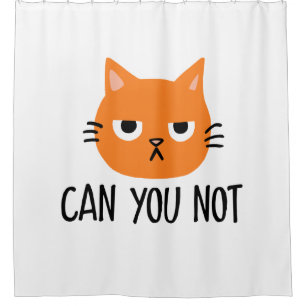 Cortina Para Box Gato irritado não pode ser engraçado?