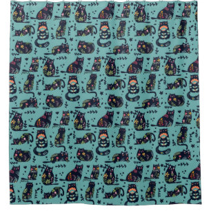 Cortina Para Box Gatos Decortivos