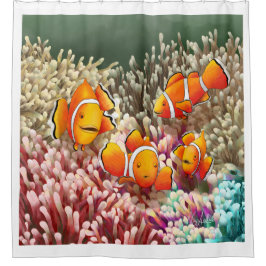 Cortina Para Box GB Shower Curtain Clownfish