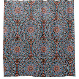 Cortina Para Box Geometria redonda