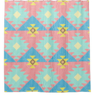 Cortina Para Box Geometric seamless pattern design, home decor ide