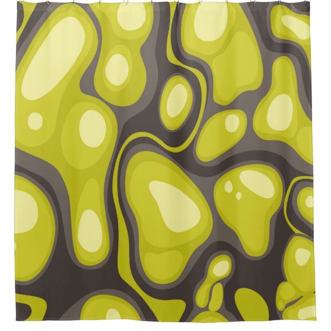Cortina Para Box Geometric seamless pattern from spots. Abstract ca (Frente)