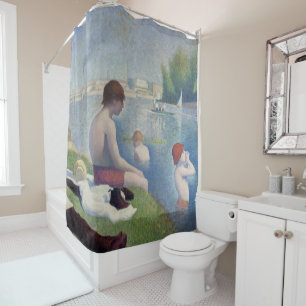 Cortina Para Box Georges Seurat - Bathers no Asnieres