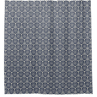Cortina Para Box Gilded Garden Lattice - Flor de Meia-Noite
