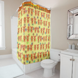 Cortina Para Box Gingercake Goodness - Férias