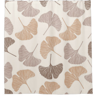 Cortina Para Box Ginkgo biloba: design sem soldadura seca.