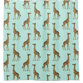 Cortina Para Box Girafa no Desfile