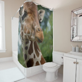 Cortina Para Box Giraffe Amante Cortina de Chá de Arte