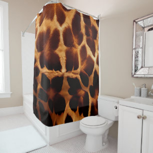 Cortina Para Box Giraffe Impressão