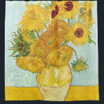 Cortina Para Box girassol por Vincent Van Gogh, post impressionista<br><div class="desc">girassol por Vincent Van Gogh, pintor post impressionista, vintage, óleo na canvas</div>