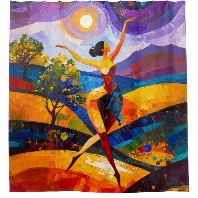 Cortina Para Box Girl Power 001 (Frente)