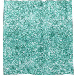 Cortina Para Box Girly Mint Glitter Confetti
