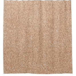 Cortina Para Box Glitter de Lâmina Dourada do Rosa de Pêssego     