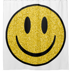 Cortina Para Box Glitter Smile Face