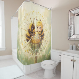Cortina Para Box Golden Bumblebee in Bloom Dance.5