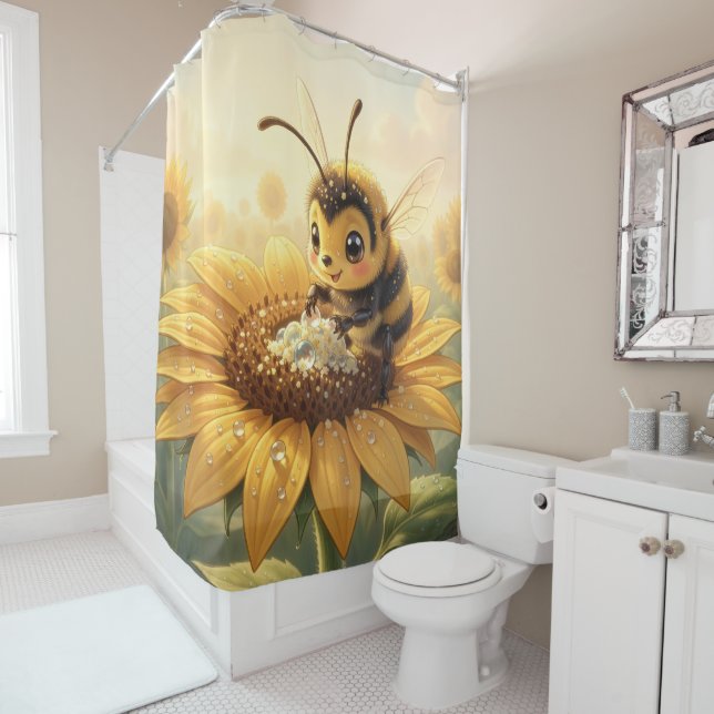 Cortina Para Box Golden Bumblebee in Bloom Dance.9 (In Situ)