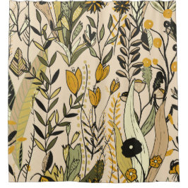 Cortina Para Box Golden Meadow Harmony