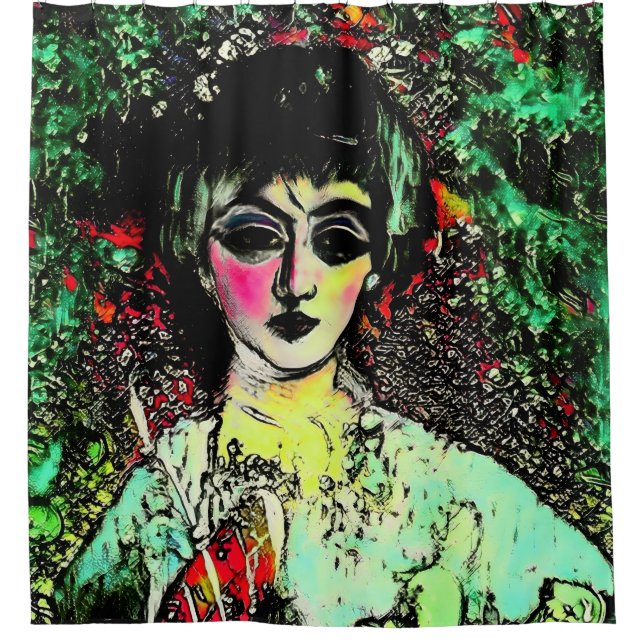 Cortina Para Box Gothic Beauty Portrait  (Frente)