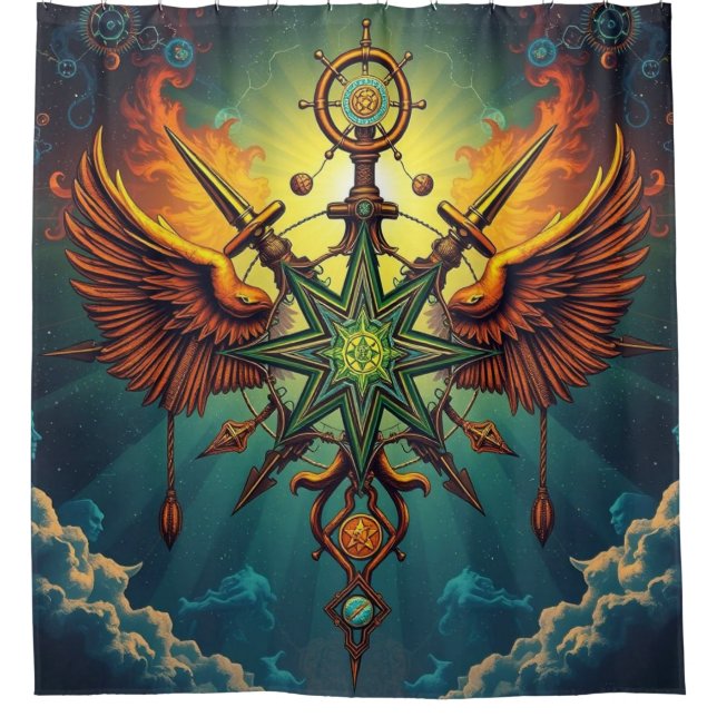 Cortina Para Box „Götterwerkzeuge – Die Ausrüstung der Mächte“ (Frente)