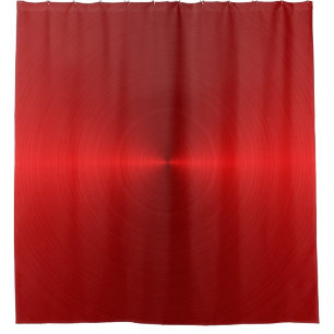 Cortina Para Box Gradiente Circular Vermelho Metálico