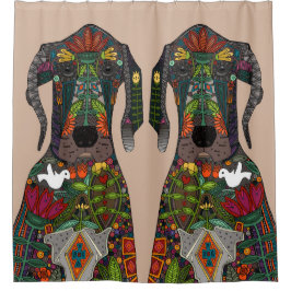 Cortina Para Box Grande beige de amor de Dane