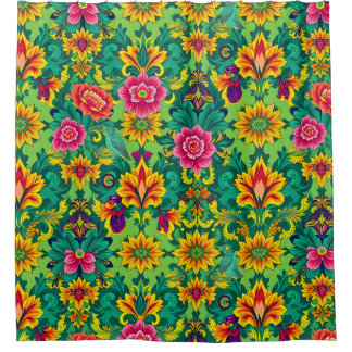 Cortina Para Box Grande Opulência - Cortina de Chá Maximalista