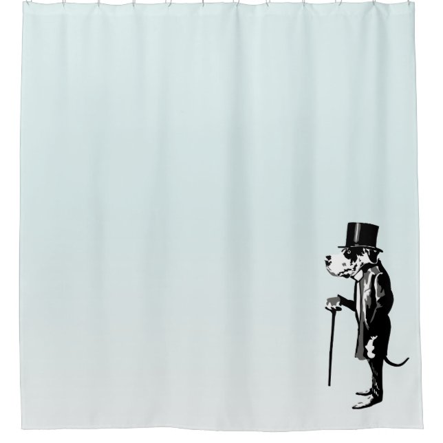Cortina Para Box Grandes Danes Mister (Frente)