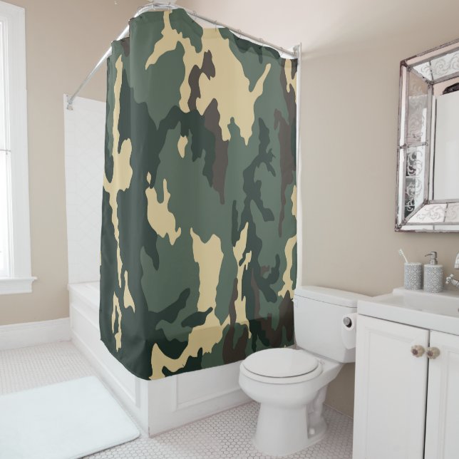 Cortina Para Box Green Camouflage Zippo Lighter (In Situ)