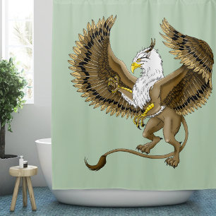 Cortina Para Box Griffin Fantasy Griffin Mythology