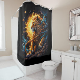 Cortina Para Box Guardian of the Solar Threshold – Lion of Balance 