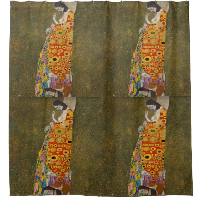 Cortina Para Box Gustav Klimt - Esperança (Frente)