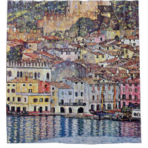 Gustav Klimt - Malcesine no Lago de Garda Itália