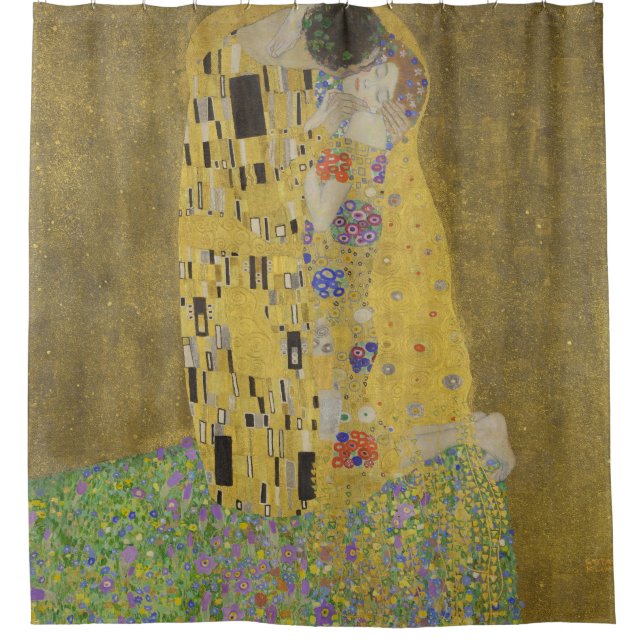 Cortina Para Box Gustav Klimt, O Beijo (Frente)