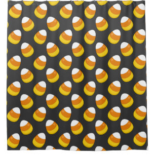Cortina Para Box Halloween Candy Corn