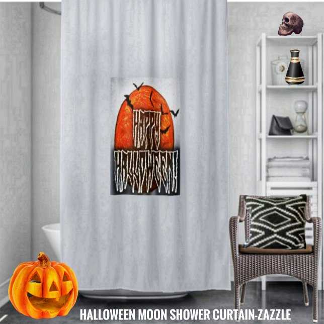 Cortina Para Box Halloween Moon-PG (Criador carregado)