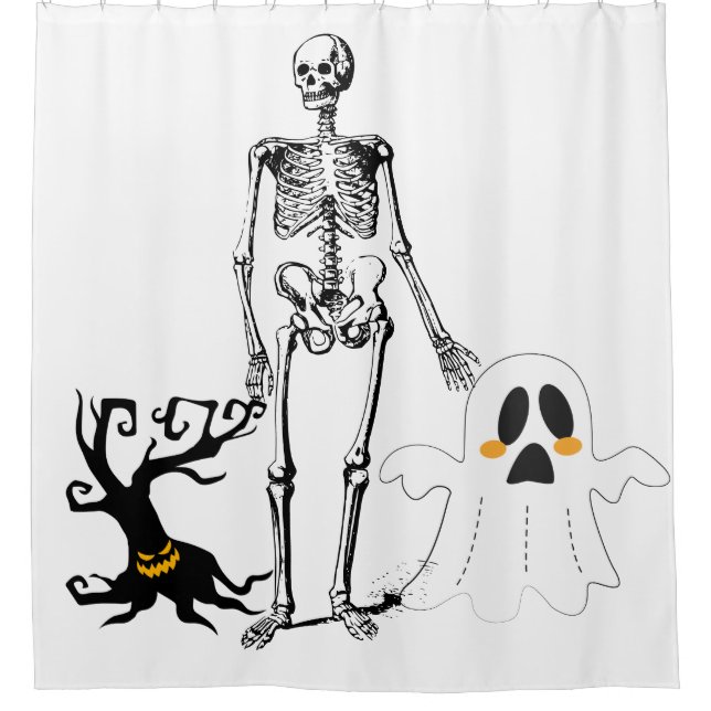 Cortina Para Box Halloween scare (Frente)