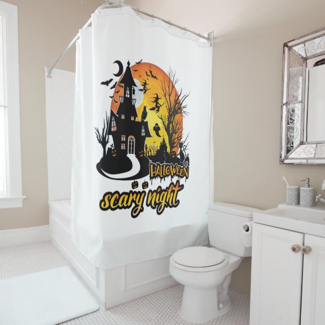 Cortina Para Box Halloween Scary Night (In Situ)