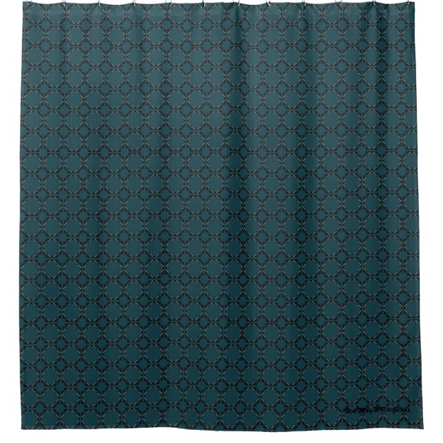Cortina Para Box HAMbyWG - Preto com qualquer outro padrão de disco (Frente)