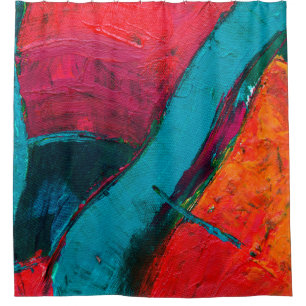 Cortina Para Box Hand drawn oil painting. Abstract art background.