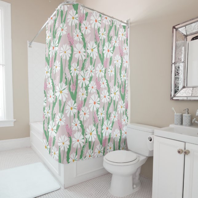 Cortina Para Box harmonia floral (In Situ)