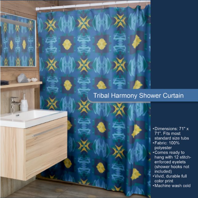 Cortina Para Box Harmonia Tribal (Criador carregado)
